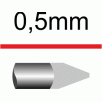 0.5 mm