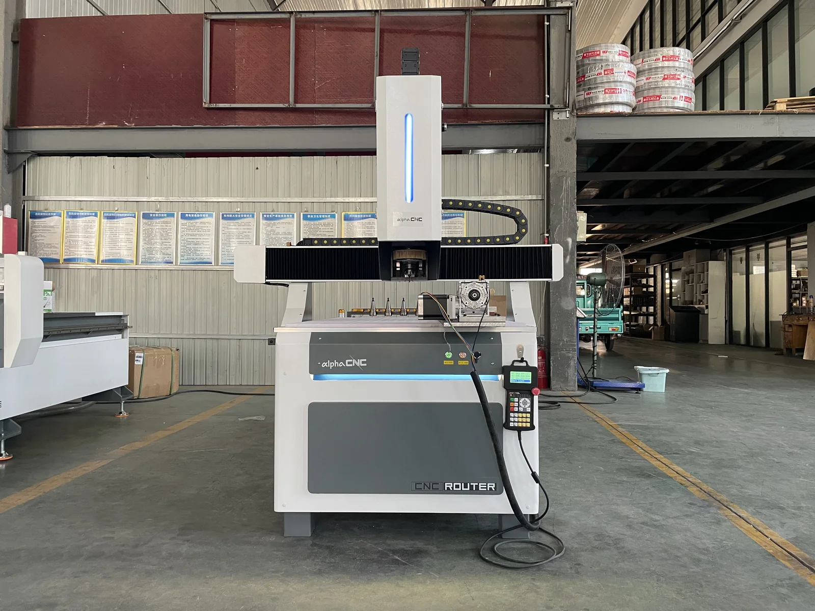APS компактен ATC CNC рутер – снимка 3