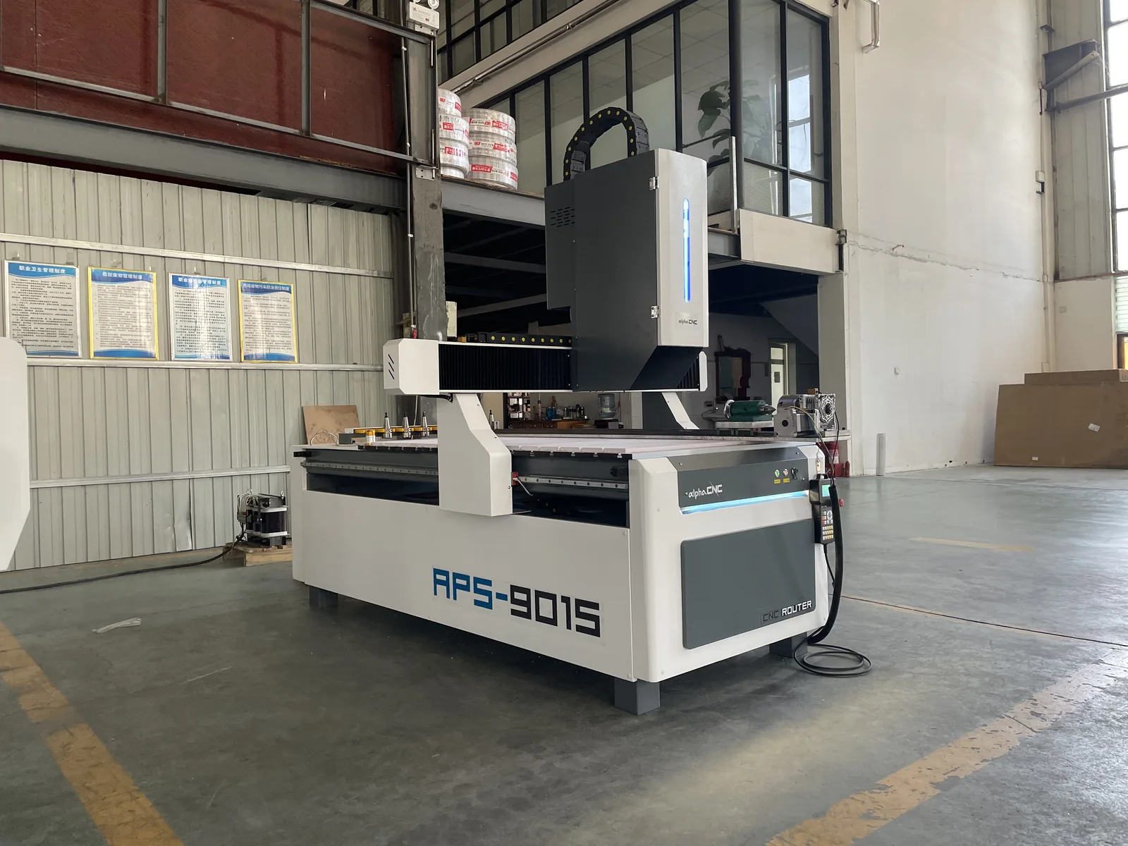 APS компактен ATC CNC рутер – снимка 6