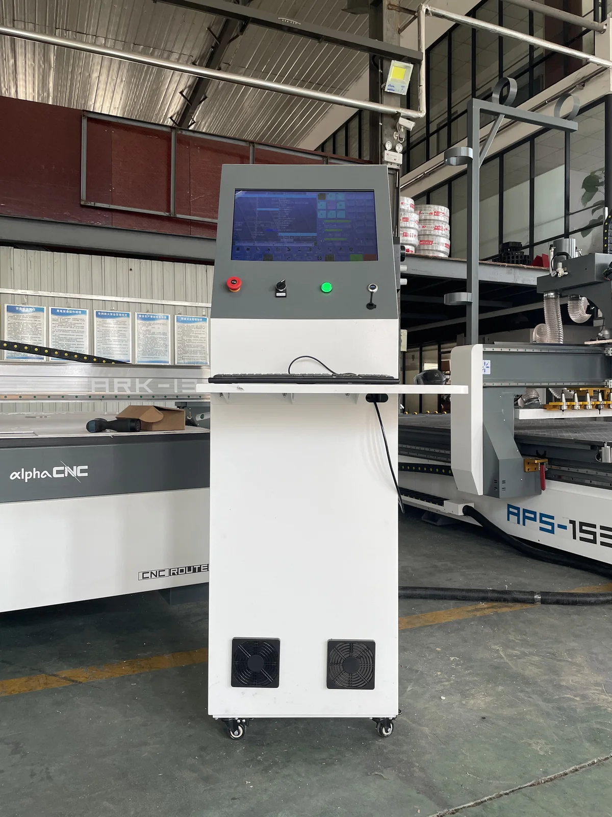 APS ATC CNC рутер – подвижен магазин – снимка 2