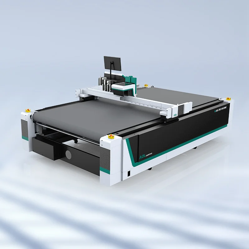 Решение за рязане с осцилиращ нож с CNC за печатен килим – снимка 2