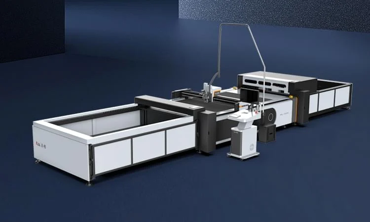 CNC машина за рязане на гранулирано кадифе – снимка 2