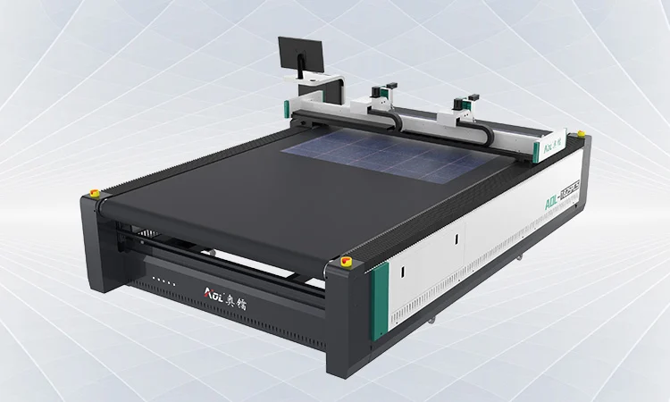 Boxing glove cutting machine photo 3