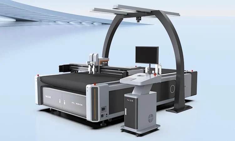 CNC leather cutting machine for footwear production photo 4
