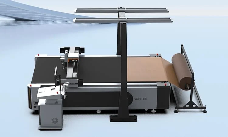 AOL-1625PCS digital leather cutting machine photo 3