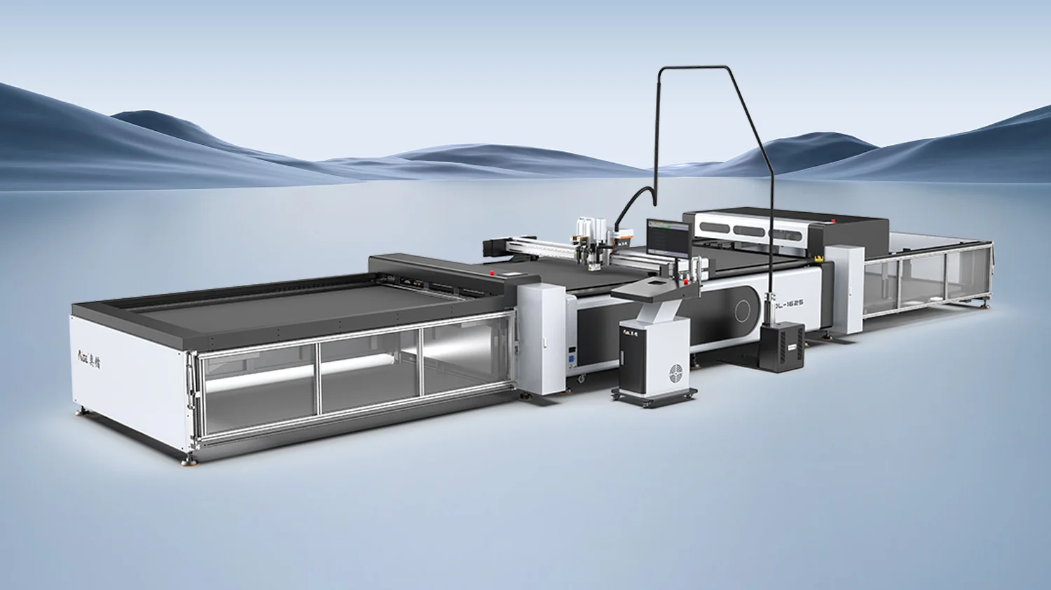 CNC машина за рязане на банери