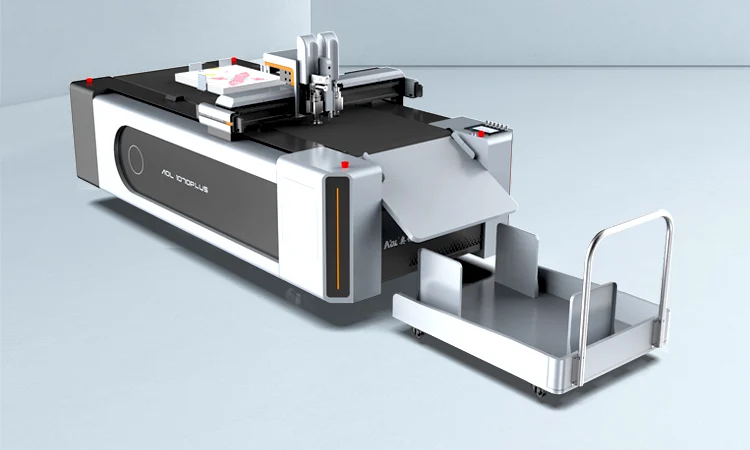 Professional flatbed cutting plotter photo 3