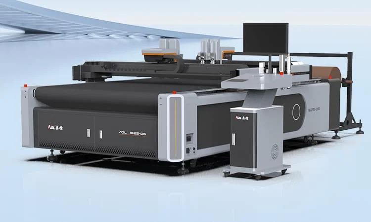 CNC машина с нож за гумени подложки за мишки