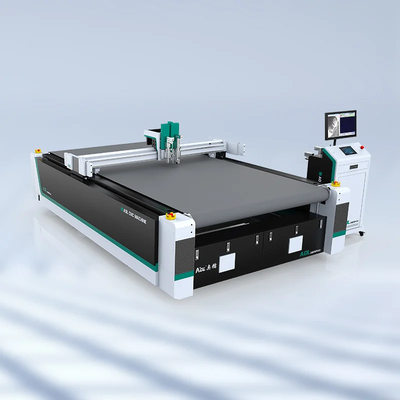 Решение за рязане с осцилиращ нож с CNC за печатен килим
