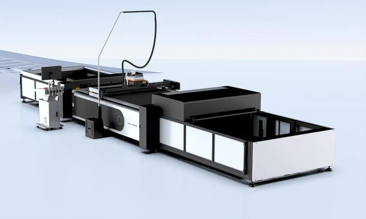 Цифрова CNC машина за разкрой на платове
