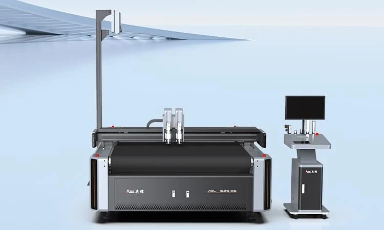 Flexible solar panel material cutting machine photo 2