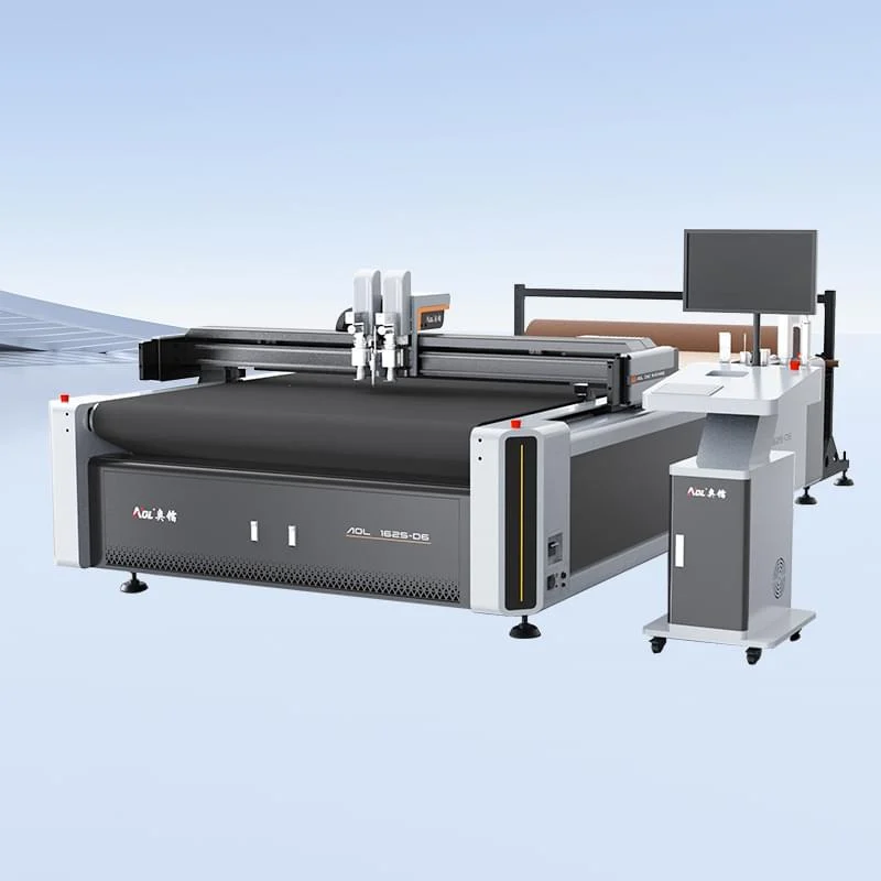 Fully automatic CNC cardboard cutting machine photo 2