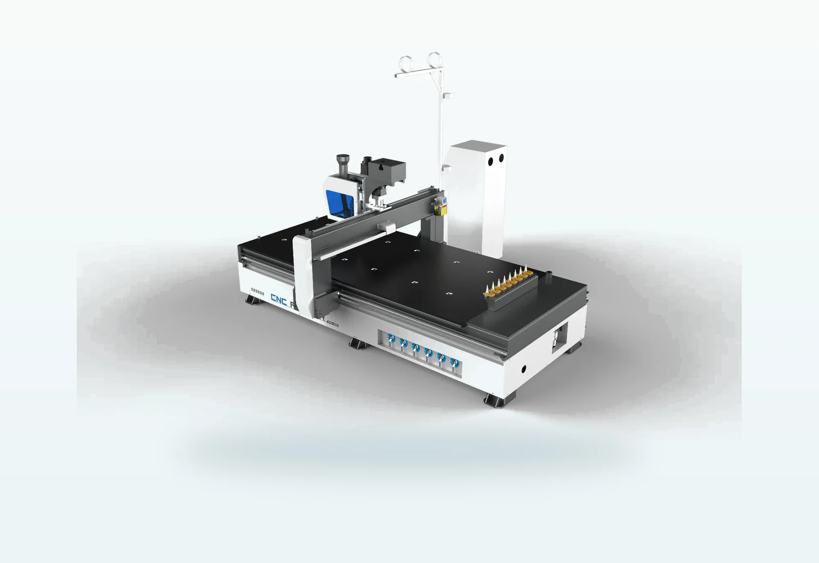 APS ATC CNC рутер – заден магазин